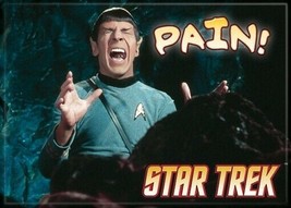 Star Trek: The Original Series Spock Devil in the Dark Pain Magnet, NEW UNUSED - $3.99