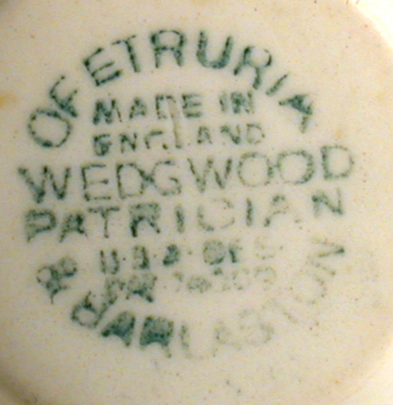 Wedgwood Etruria Patrician Embossed Demitasse Cup Old Pottery & Glass