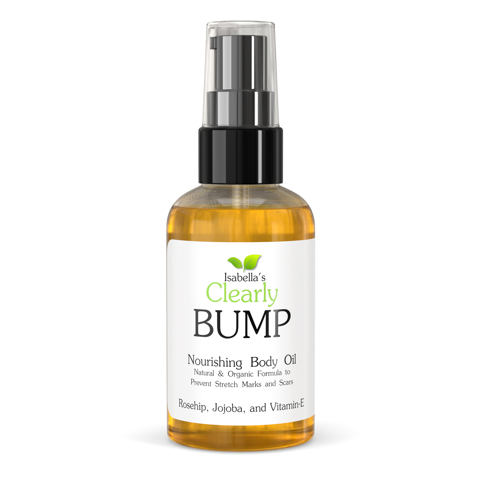 Clearly BUMP, Stretch Mark and Scar Prevention Belly Oil