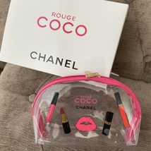 Chanel CoCo Makeup Bag Pouch Case Gift Box Set - $32.00
