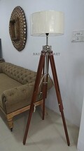 Classic Vintage Tripod Floor Lamp Corner Home Decor Lamp By Nauticalmart