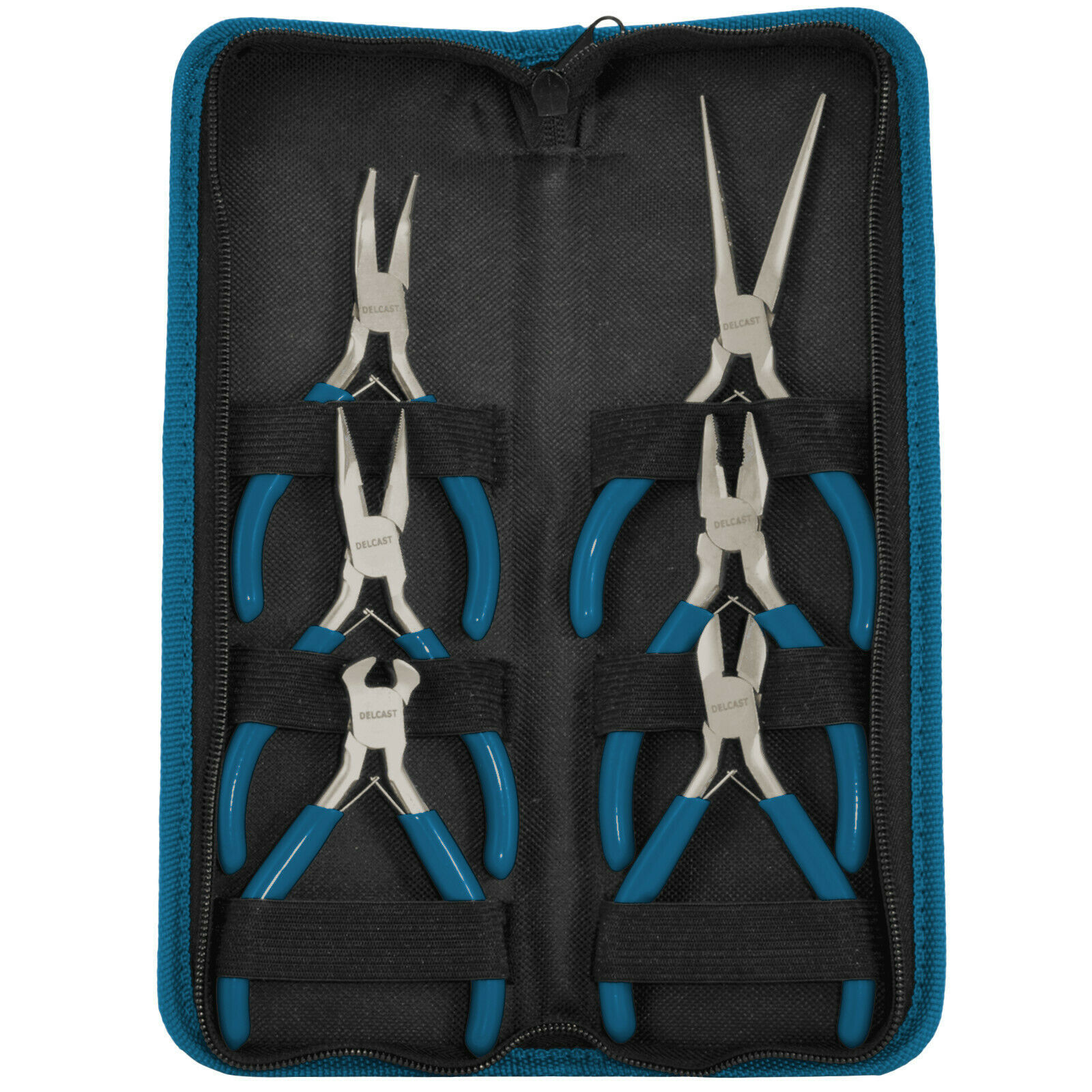 6pc Jewelers Pliers Set Jewelry Making Beading Craft 5" Mini Plier Kit Pliers