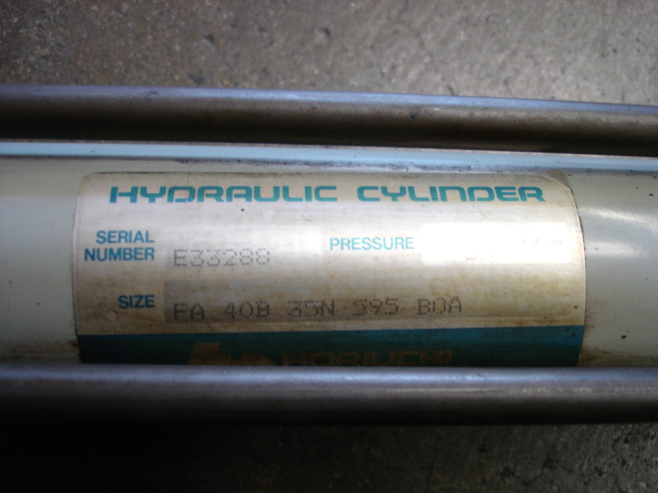 Horiuchi Hydraulic Cylinder Hydraulics, Pneumatics, Pumps & Plumbing