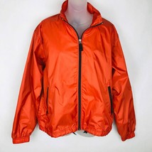 GAP Jacket Women Size Small Orange Windbreaker Zip Up - $22.76