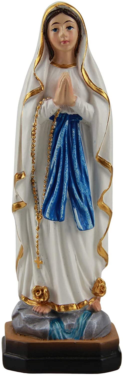 mini virgin mary statue