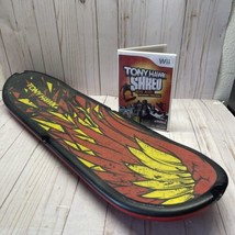 Tony Hawk Shred Skateboard Wii Bundle Game With Wireless Board *No Dongle - $23.36