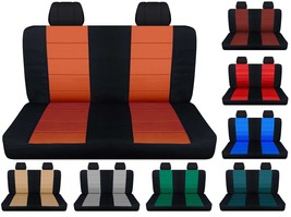 Truck seat covers Fits 1990 to 1998 Chevy C/K 1500  Front bench with Headrests - $89.99