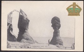 Hopewell Cape, N.B. Canada Souvenir Und/B Postcard - Man&#39;s Head at the R... - $9.75