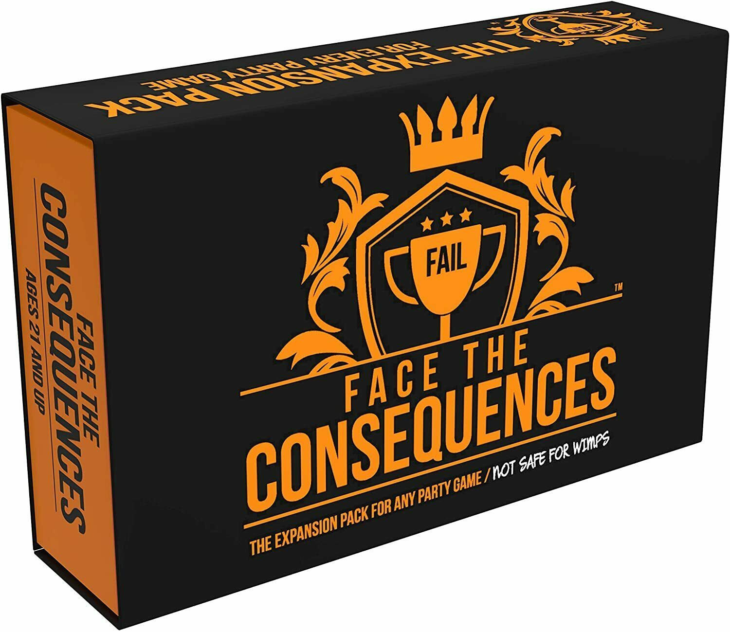 NEW Face The Consequences expansion pack for any party game, not for wimps !!!