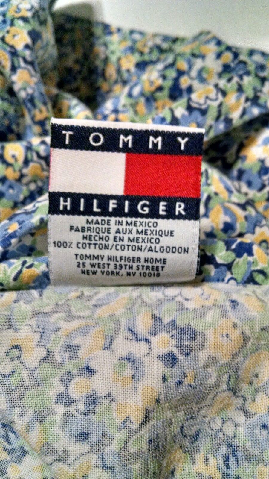 Tommy Hilfiger Pillow Sham Floral Blue 25 X And 33 Similar Items
