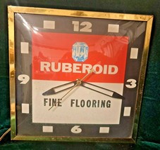 Ruberoid Fine Flooring Universal Clock Glass Trim Works RARE! - $280.49