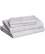 Queen Lightweight Super Soft Easy Care Microfiber Bed Sheet Set with 14” Pockets - £17.93 GBP