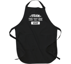 Personalized Apron Team Your Text Life Time Member Custom Apron - $19.99