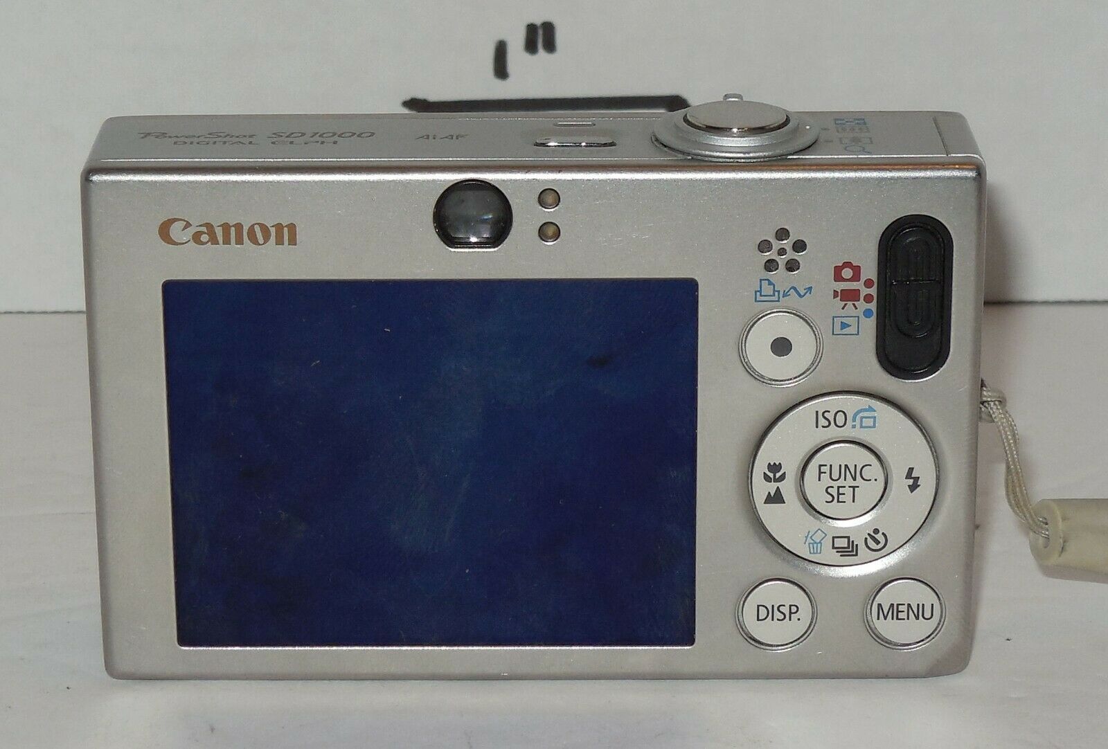 Canon PowerShot Digital ELPH SD1000 7.1MP Digital Camera - Silver ...