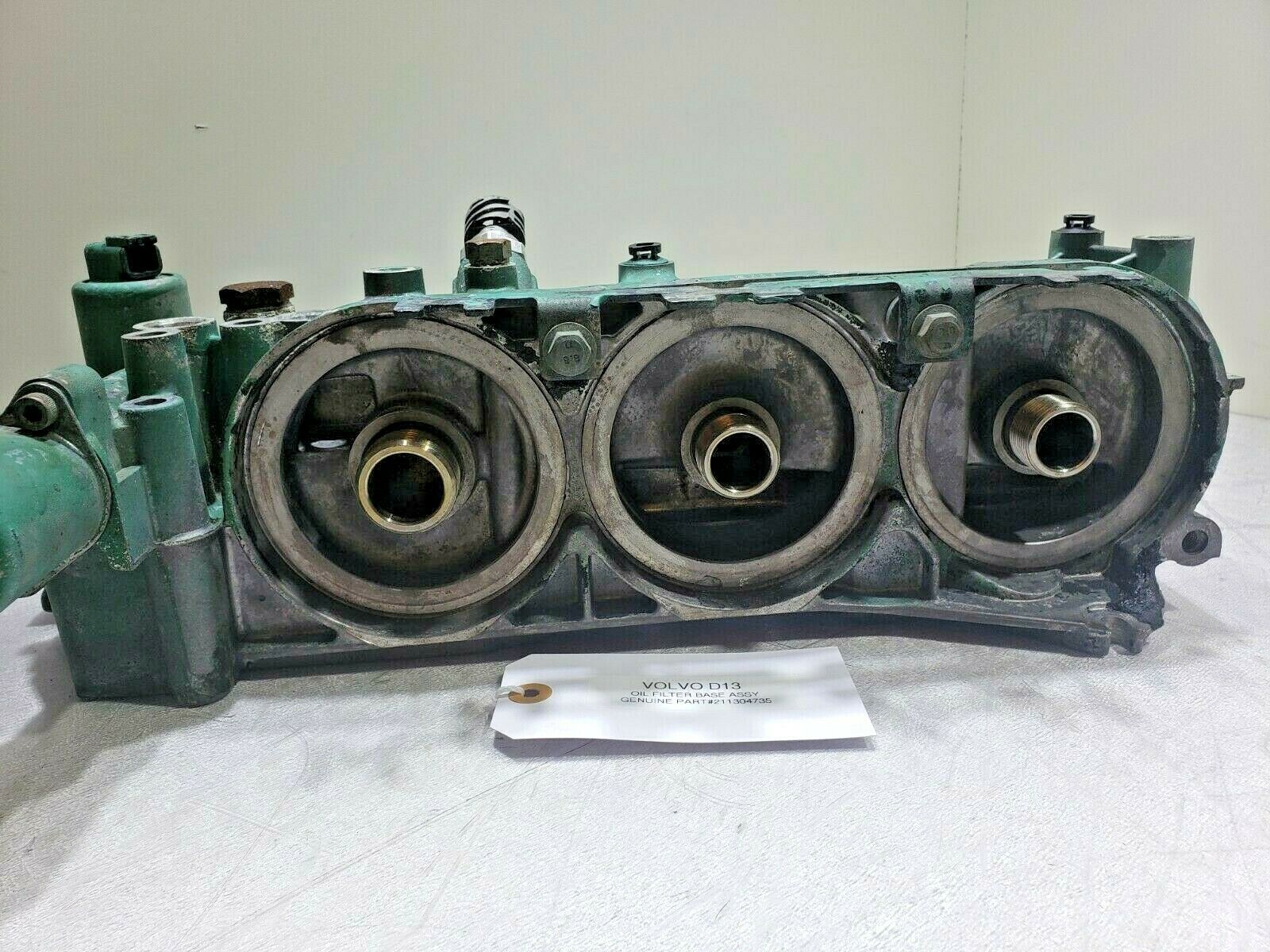 OIL FILTER BASE HOUSING VOLVO D13 21304735 OEM Parts & Accessories