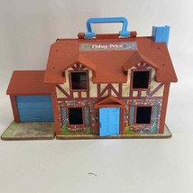 fisher price vtg cottage house play doll house - $50.00