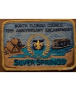 BSA 75th Anniversary North Florida Council Encampment Patch - $15.00
