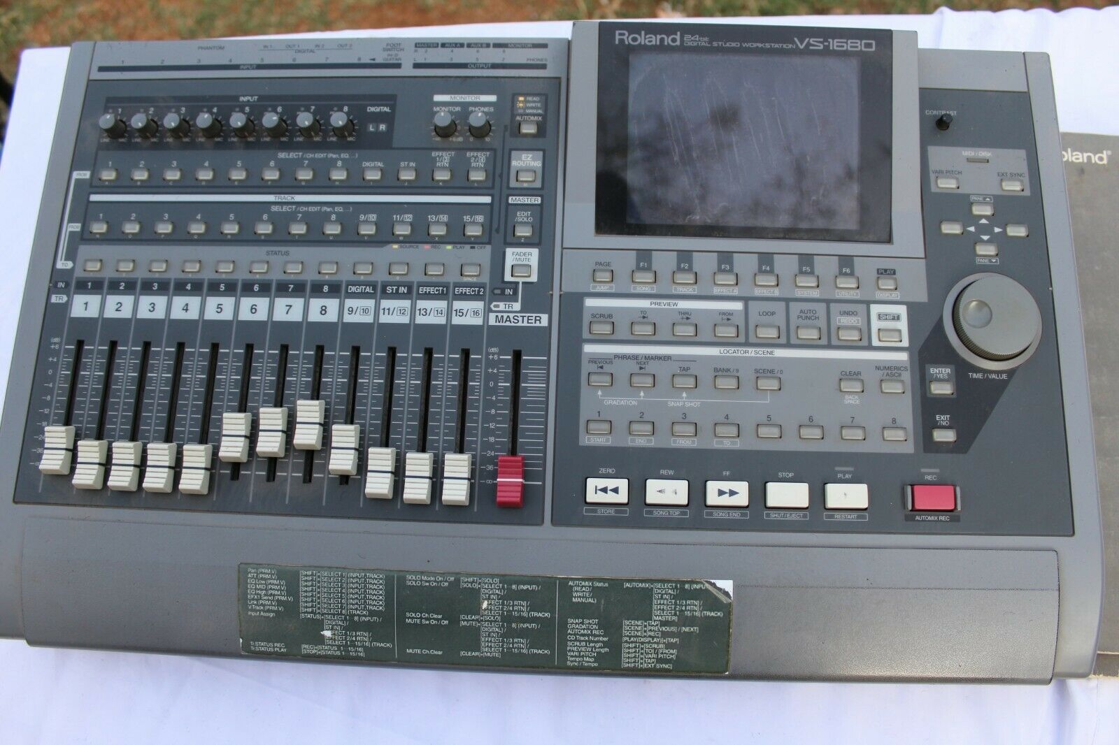 Roland VS1680 Editor Recorder Lot - Recorders