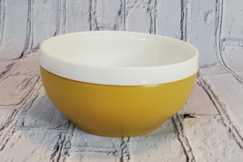 Vintage Royal Satin Thermo Ware Small Cereal Bowl Insulated Thermal Yell... - $7.87