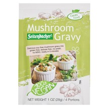 Seitenbacher Mushroom GRAVY 28g/4 servings/ 1 pouch VEGAN- FREE SHIPPING - $4.94