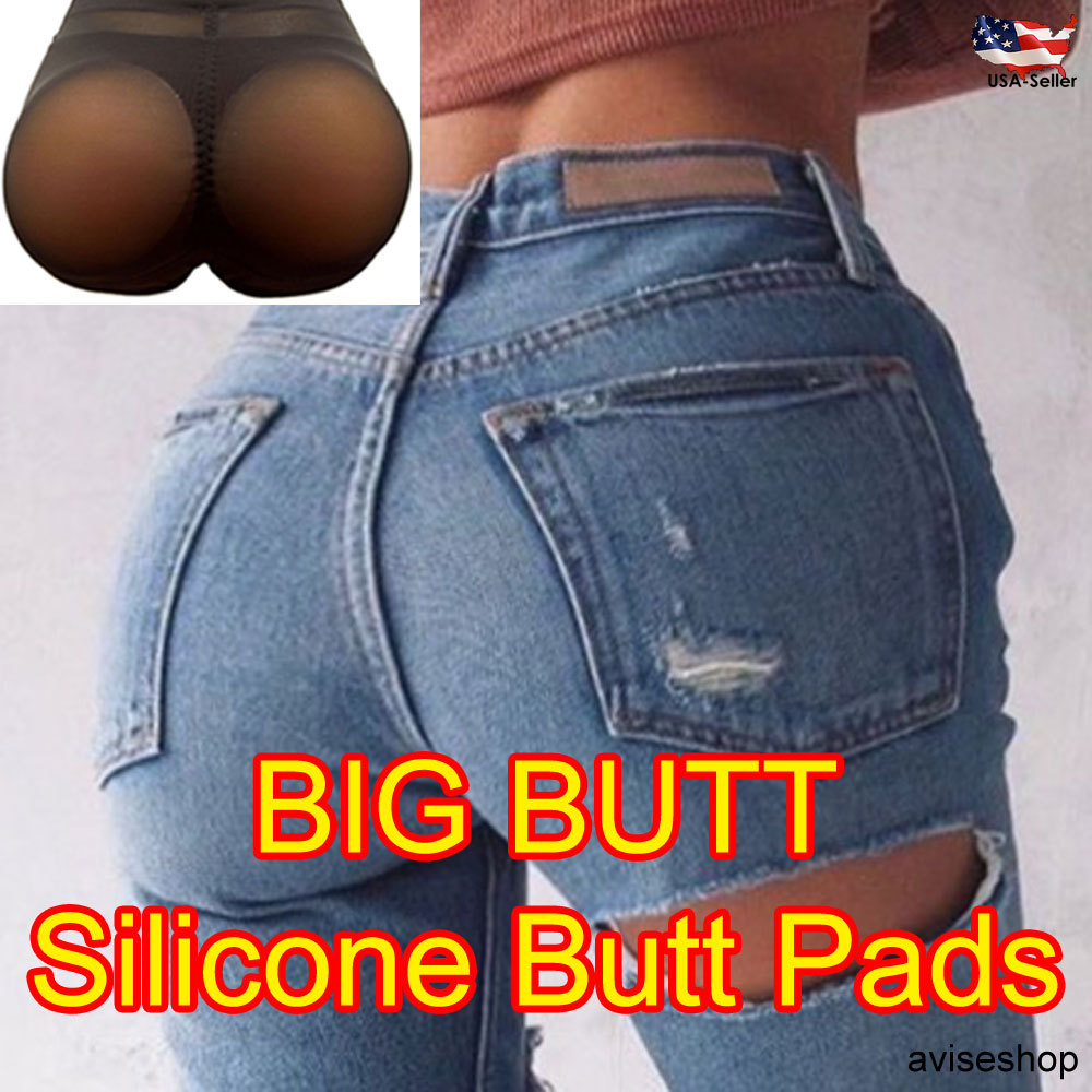 Fullness - Silicone butt big buttocks pads implant enhancer body shaper booster panties
