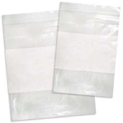 Ziplock Bags with White Block 3