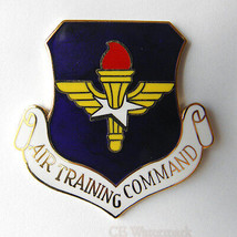 Us Air Force Air Training Command Large Logo Lapel Pin 1.5 Inches - $6.31