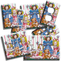 COUNTRY DOLLS RETRO TOYS TEDDY BEAR LIGHT SWITCH PLATES OUTLET FARM HOUS... - $11.15+