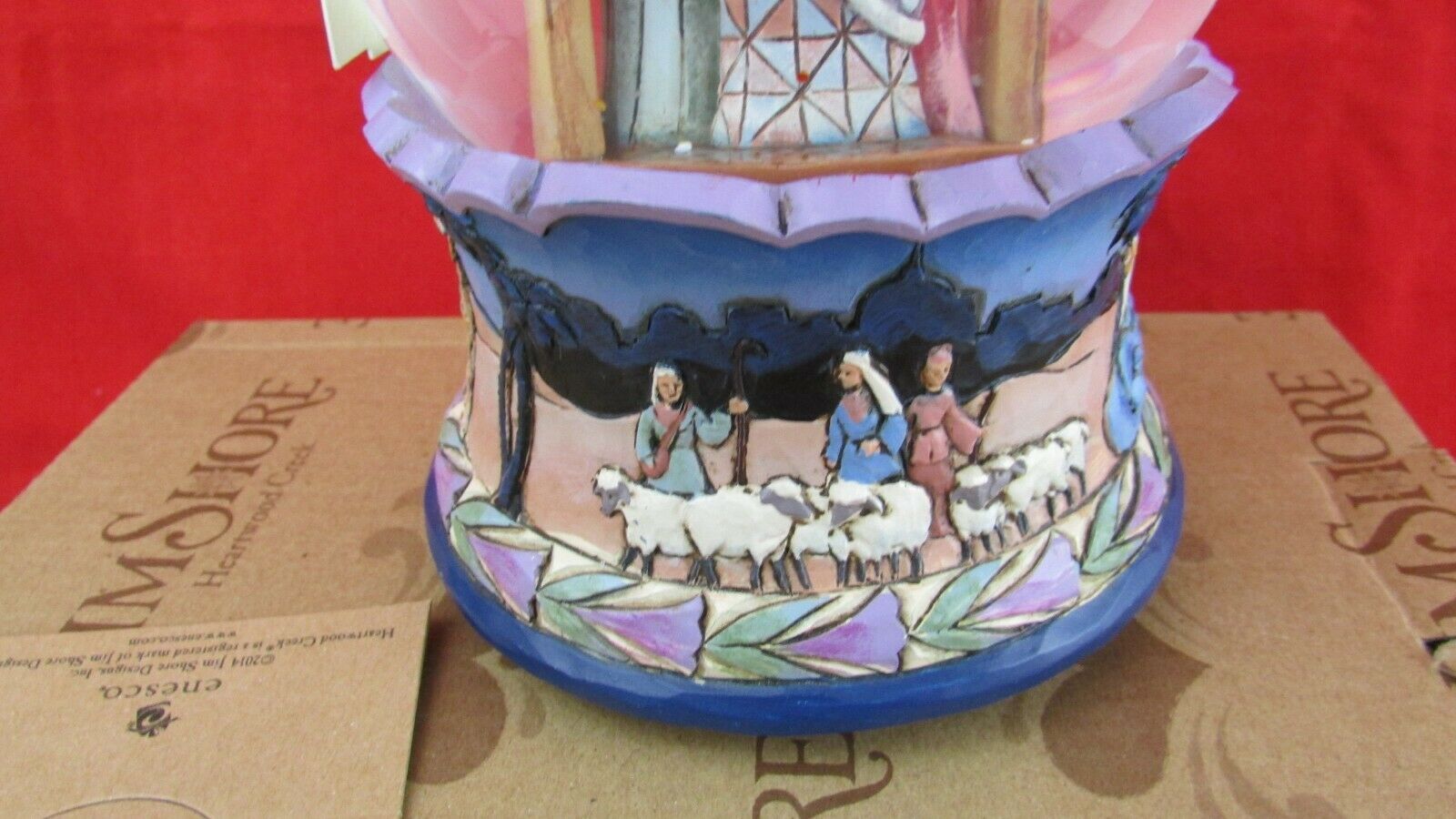 jim shore disney snow globes