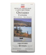 2005 Official Road Map Ontario Canada Carte Routiere More to Discover - $9.97