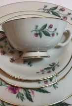 Lenox "COUNTRY GARDEN" 4 Cup and Saucer Set (W-302) USA - $39.99