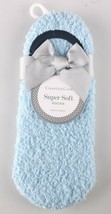 Charter Club Womens Light Powder Blue Fuzzy Cozy Super Soft Socks NEW w Tags image 2