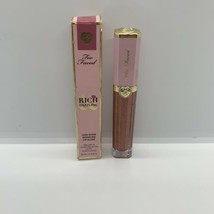 Too Faced Rich &amp; Dazzling High Shine Sparkling Lipgloss Lip Gloss Crazy ... - $13.09