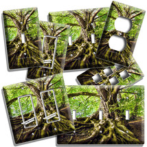 GREEN TREE OF LIFE ROOTS BRANCHES LIGHT SWITCH OUTLET WALL PLATES ROOM A... - $5.99+