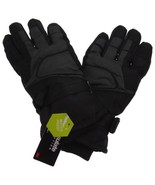 Athletech Mens Black Gray Ski Gloves 3M Thinsulate Insulation Waterproof... - $14.89