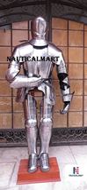 NauticalMart Medieval SCA Larp Etched Spanish Full Suit of Armor Wearable Knight