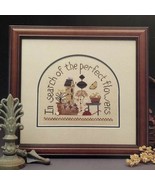 Heart in Hand GARDEN PARTY Cross Stitch Pattern In Search of the Perfect Flowers - $3.96