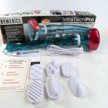 Homedics CP-IR600 Infra Tech Pro Adjustable Infrared Body Massager 6 Att... - $23.74