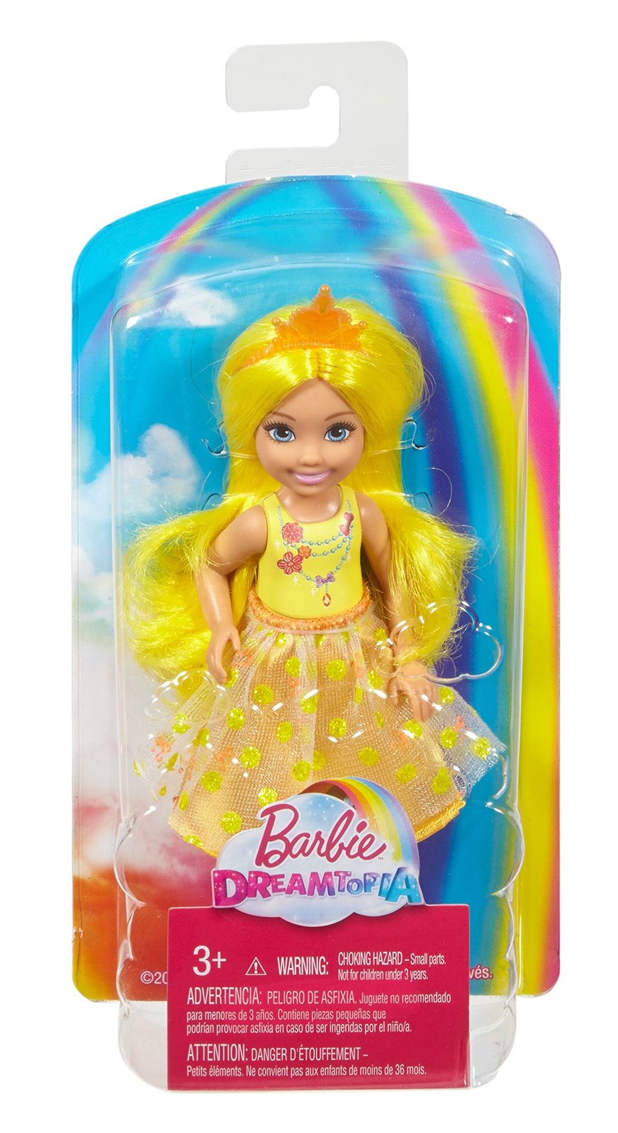 barbie dreamtopia rainbow cove princess doll