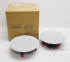 Bowers & Wilkins CI300 Series 8" In-Ceiling Speakers CCM382 (Pair) - White image 1