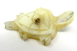 Turtle Mother of Pearl Bead 3/4&quot; Native Vintage Crafts Kids Projects    131 - $8.90