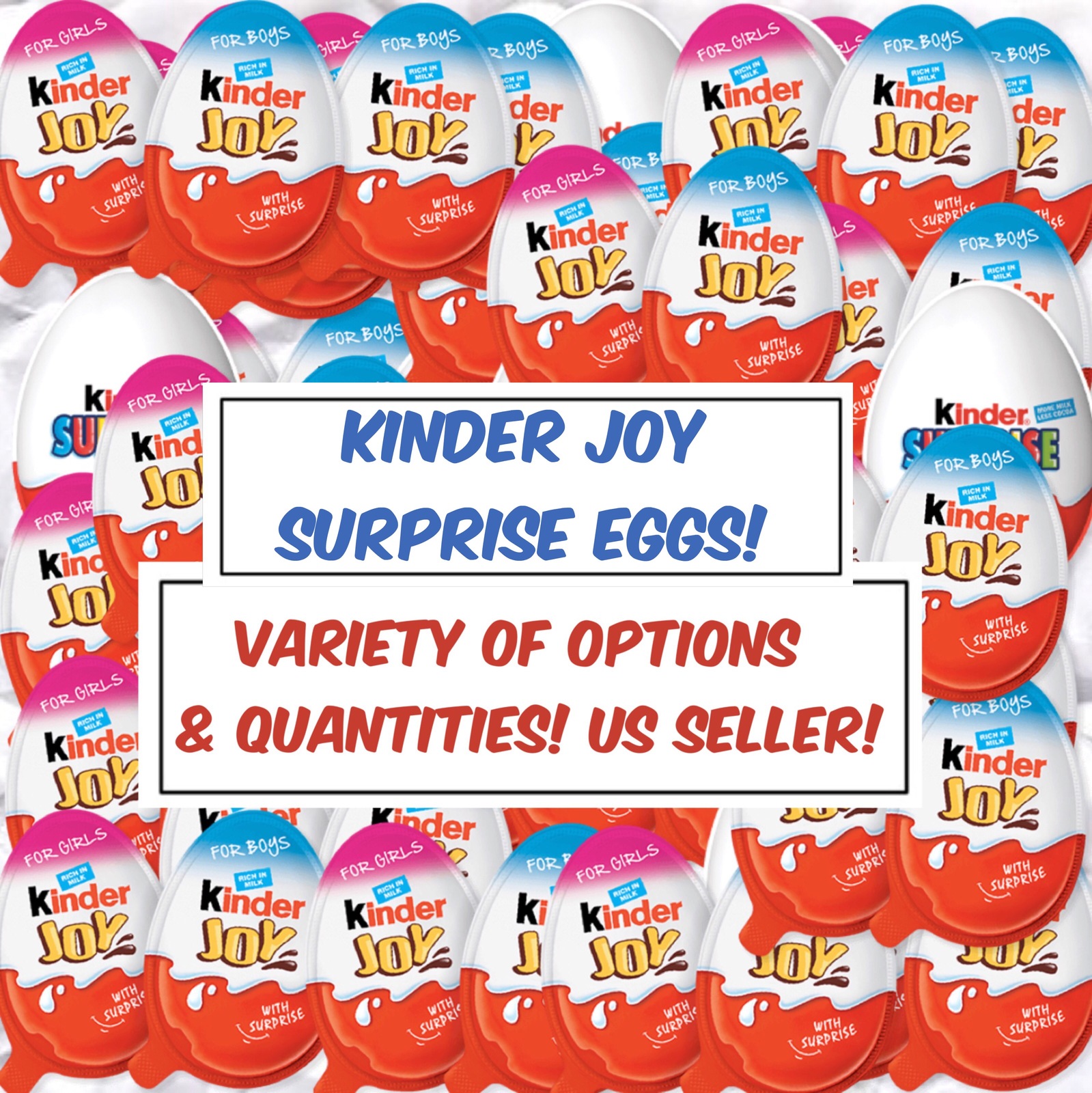 Kinder eggs for sale