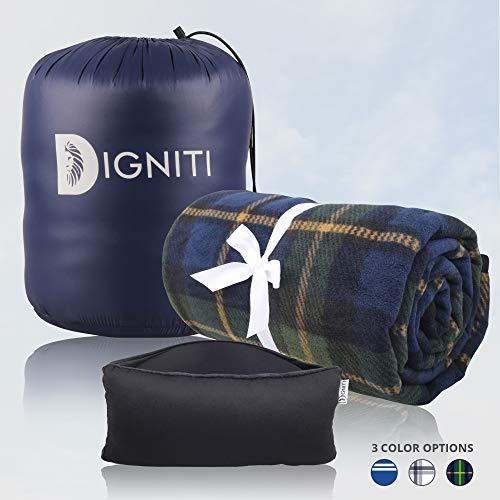 Amazon.com: Exclusive Light Weight Airplane Travel Blanket ...