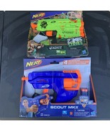 Nerf Scout MKII N-Strike Elite Dart Gun And Zombie Strike Quadrot NEW FA... - $20.89