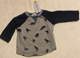 NEW Kids Long Sleeve Shirt - Cat & Jack - Gray Print - Size 3T - $29.00