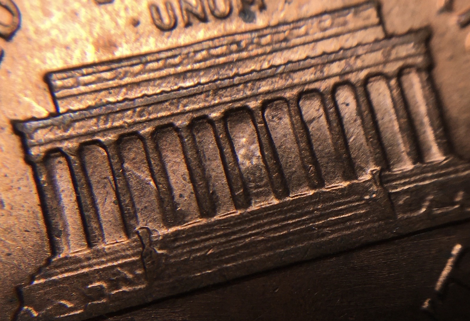 1983 Lincoln Cent Penny Error Die Clash Errors