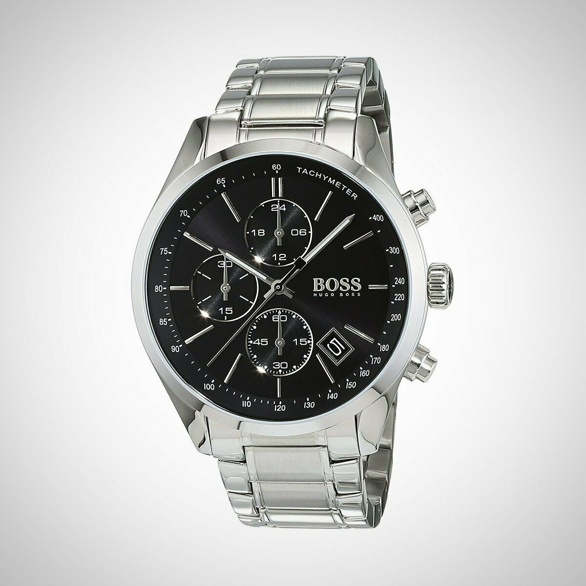 hugo boss mens grand prix chronograph watch
