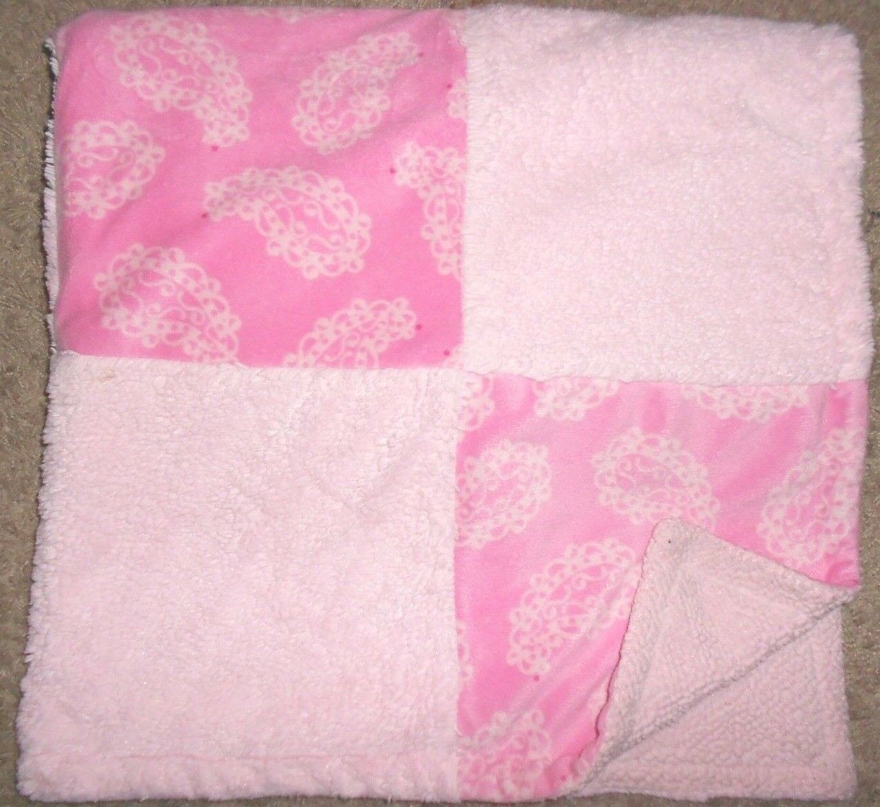 Koala Baby Pink Blanket Paisley Square And Similar Items