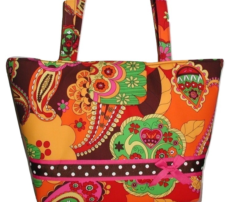 Primary image for Paisley Diaper Bags And Changing Pad, Paisley Diaper Bag, Paisley Tote Bag