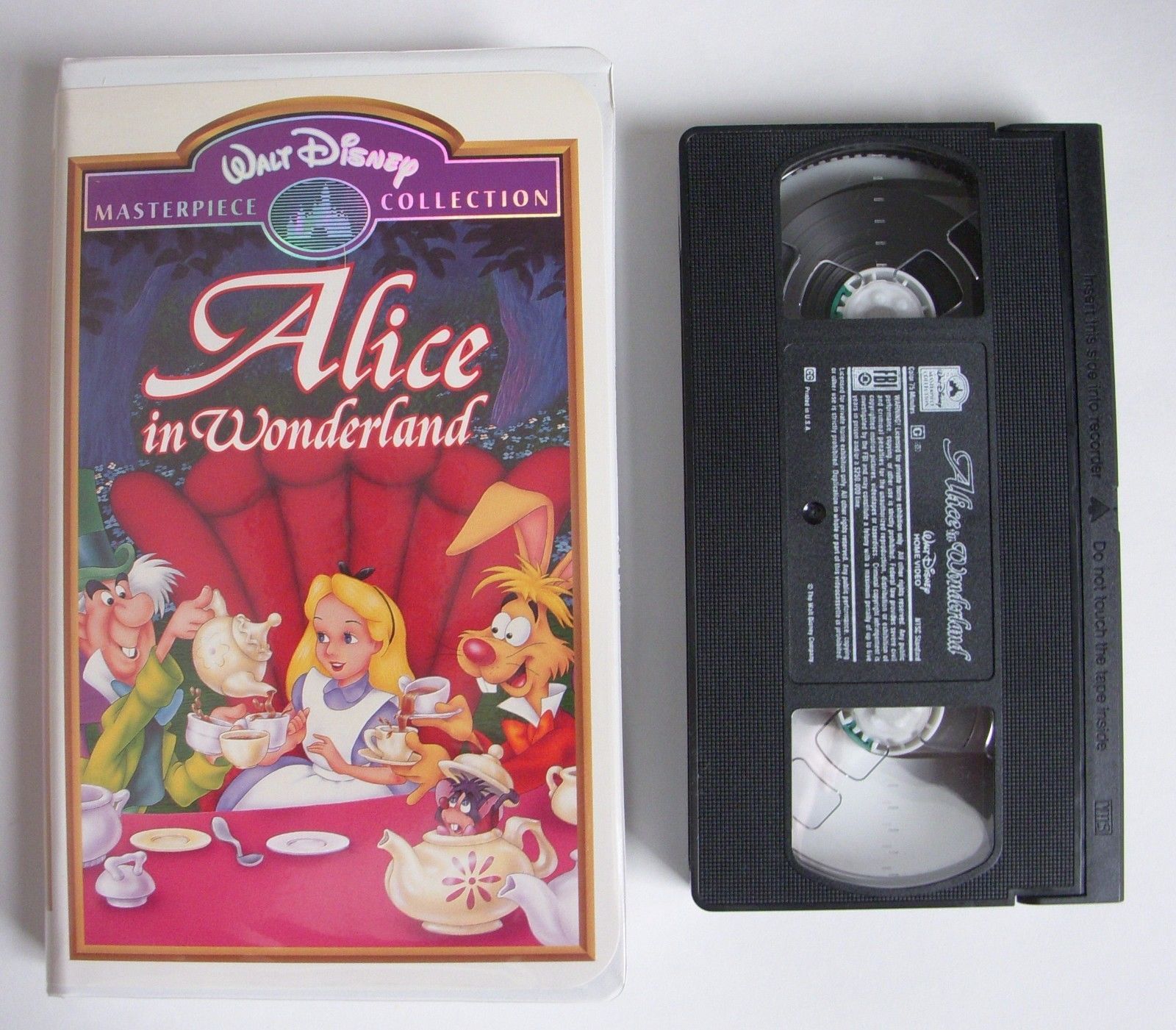 Disney Masterpiece Robin Hood ~ Dumbo ~ Alice in Wonderland 3 VHS Set ...